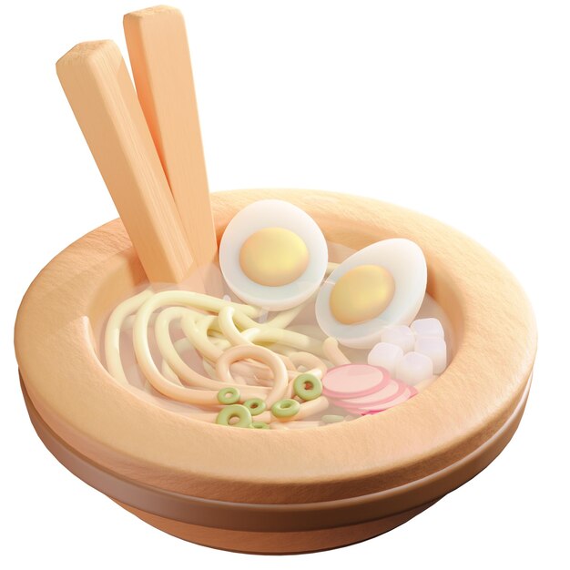 Ilustraciones de alimentos en 3D Iconos en 3D
