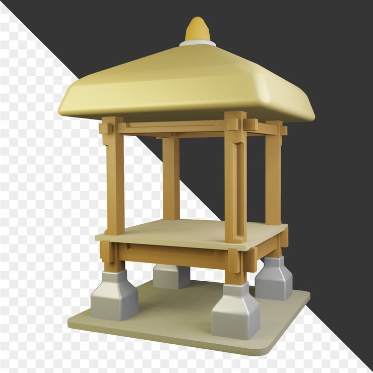 PSD ilustraciones balinesas en 3d