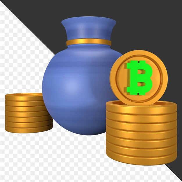 Ilustraciones de bancos en 3D