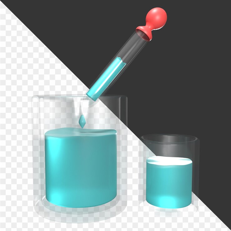 PSD ilustraciones científicas en 3d