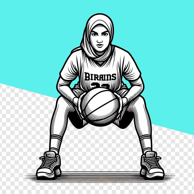 ilustraciones del contorno de la pelota de baloncesto