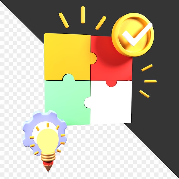 Ilustraciones empresariales en 3D
