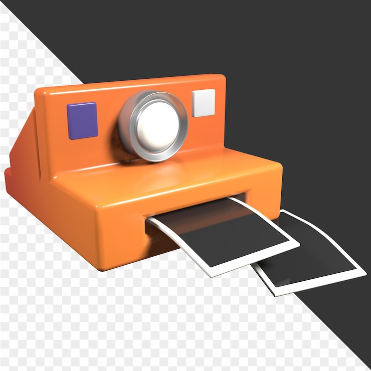 PSD ilustraciones de estudio fotográfico en 3d