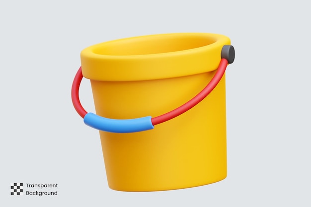 Ilustraciones de iconos 3D de cubo amarillo