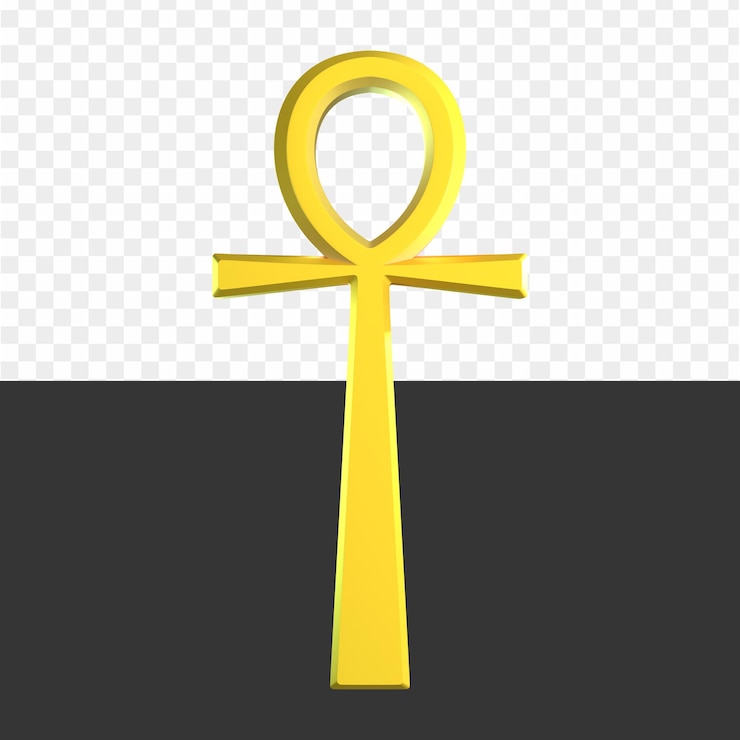 PSD ilustraciones de iconos de egipto 3d