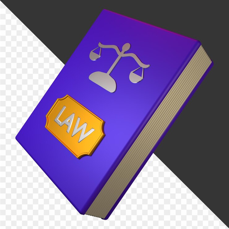 PSD ilustraciones de la ley 3d