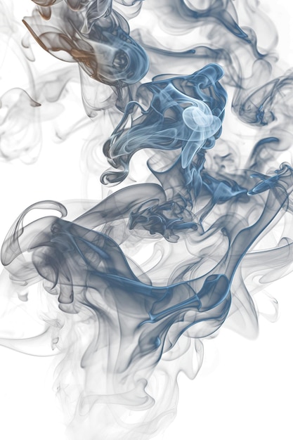 PSD ilustraciones png realistas de humo en un fondo transparente ideales para agregar efectos atmosféricos