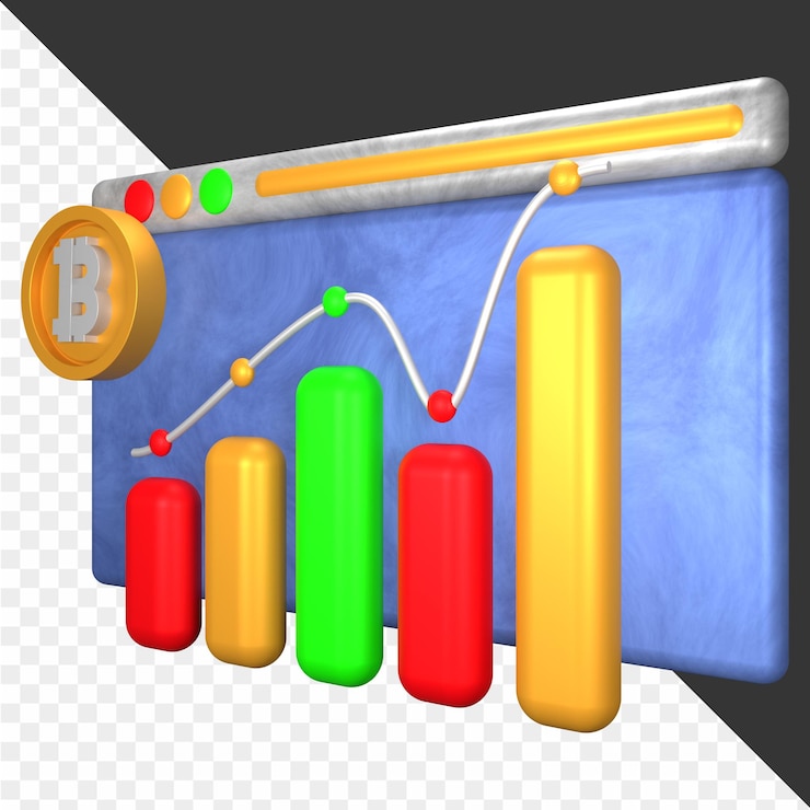 PSD ilustrações de bancos 3d