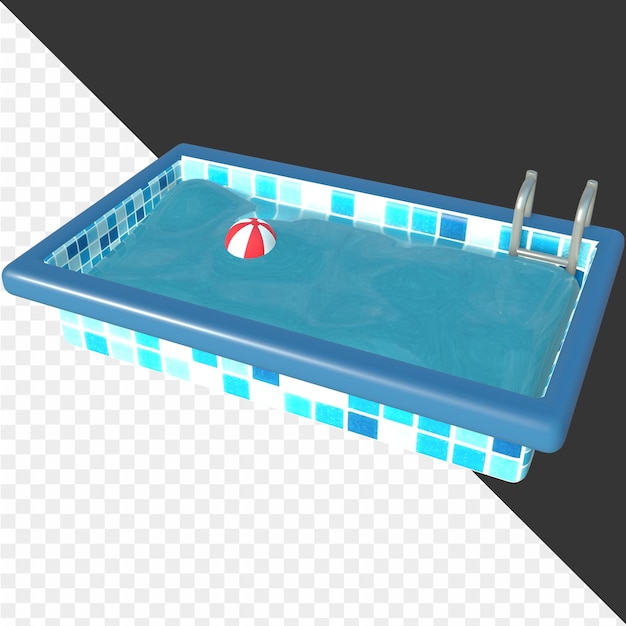 Ilustrações de férias em 3D