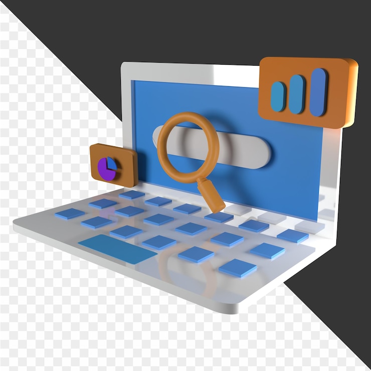PSD ilustrações de marketing 3d