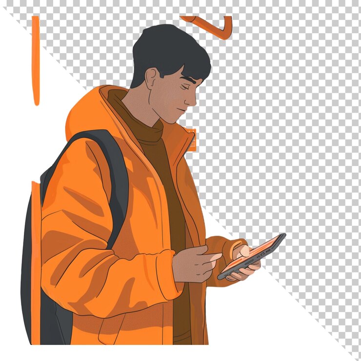 PSD ilustrasi data yang diisolasi pada latar belakang transparan