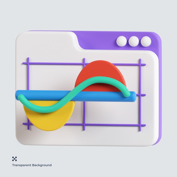 PSD ilustrasi infografis 3d