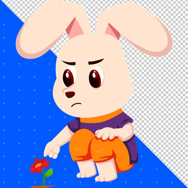 Ilustrasi Kartun Lucu PNG Latar Belakang Transparan