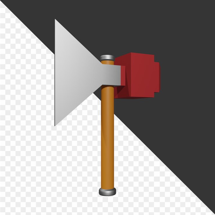 PSD ilustrasi senjata 3d