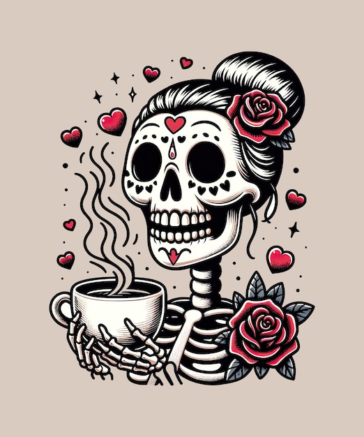 Im inneren tot, aber am valentinstag lustig skelett männer frauen