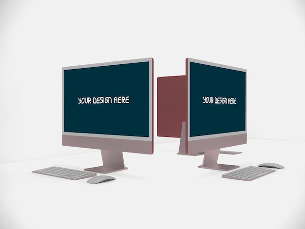 iMac 24 pulgadas 2021 Mockup 3