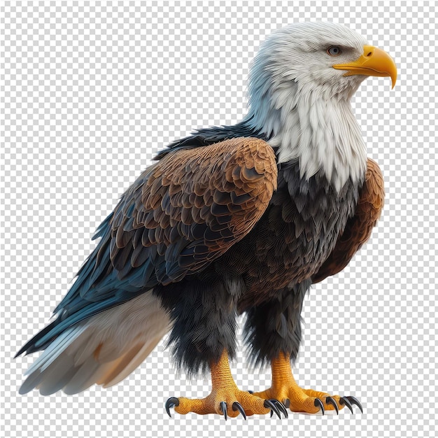 Une Image D'un Aigle Avec Une Image Dun Aigle