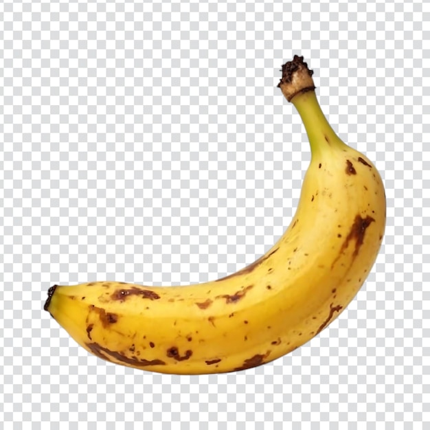 L'image de la banane isolée avec un fond transparent