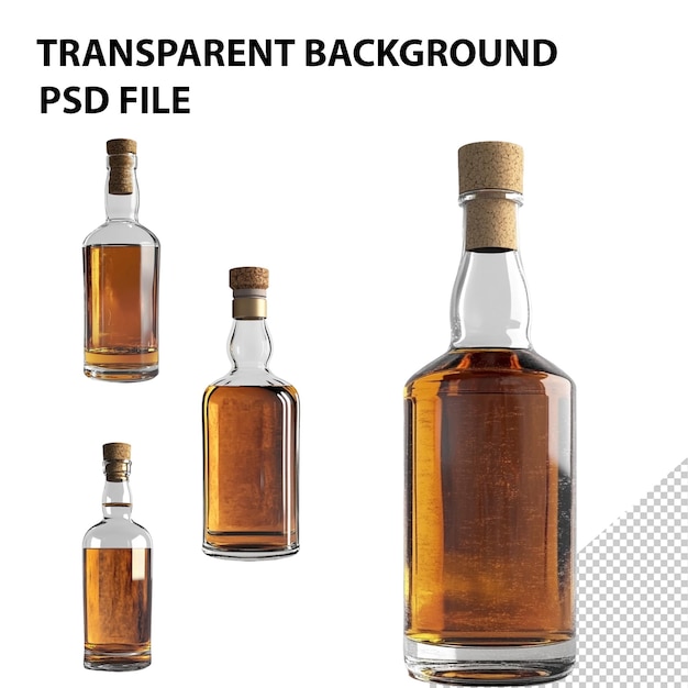 une image d'une bouteille de liquide avec l'étiquette "transparent" sur elle