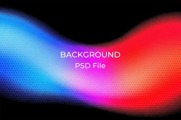 une image colorée d'une image générée par ordinateur avec les mots rétroéclairés en bas