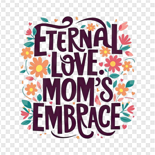 Une Image D'un Logo Pour Une Mère Aime L'étreinte