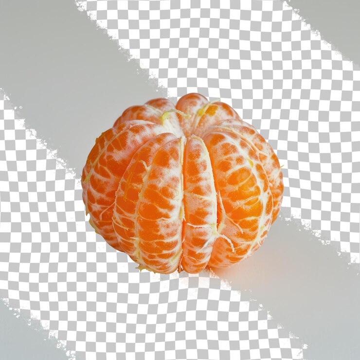 PSD une image d'une orange qui a le mot le sur elle