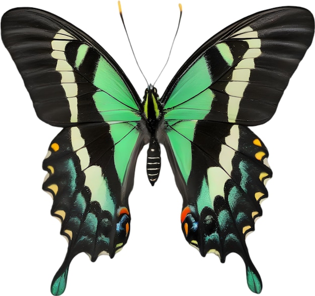 Une Image De Papillon Colorée Et élégante