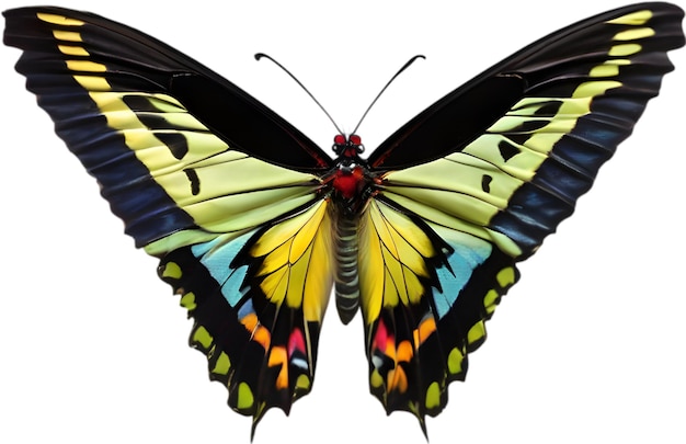 Une Image De Papillon Colorée Et élégante