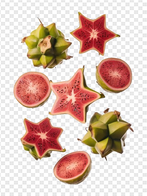 PSD une image d'une pastèque avec une photo d'un fruit dessus