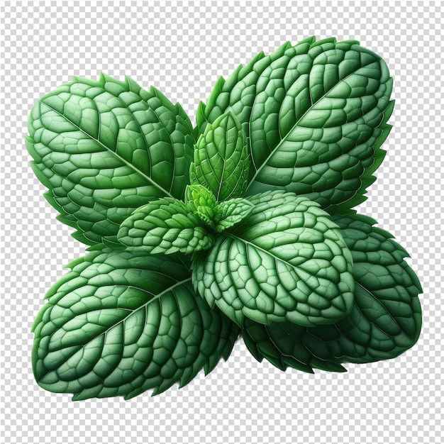 PSD une image d'une plante avec des feuilles vertes