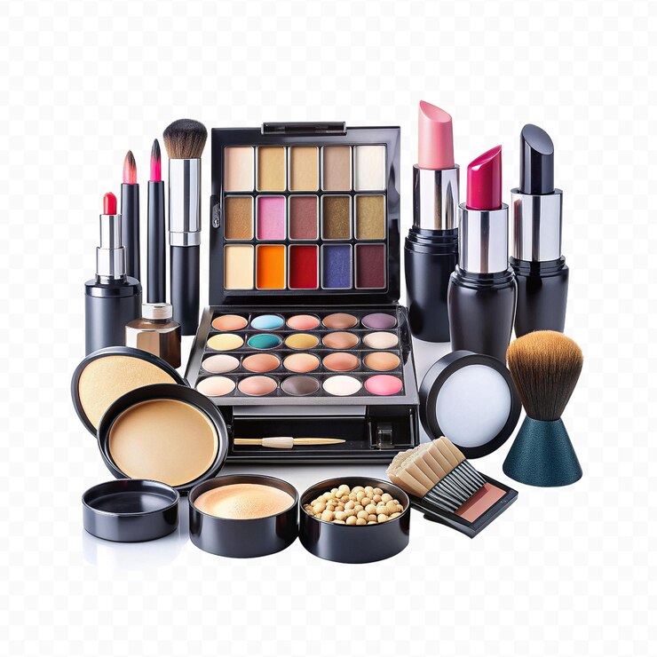 PSD image de produit cosmétique réaliste de haute qualité sur fond transparent