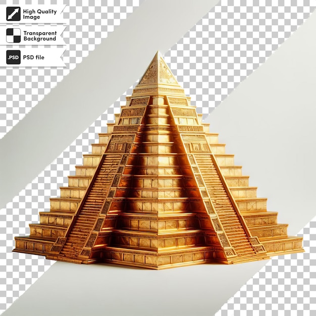 PSD une image d'une pyramide qui dit la pyramide sur elle