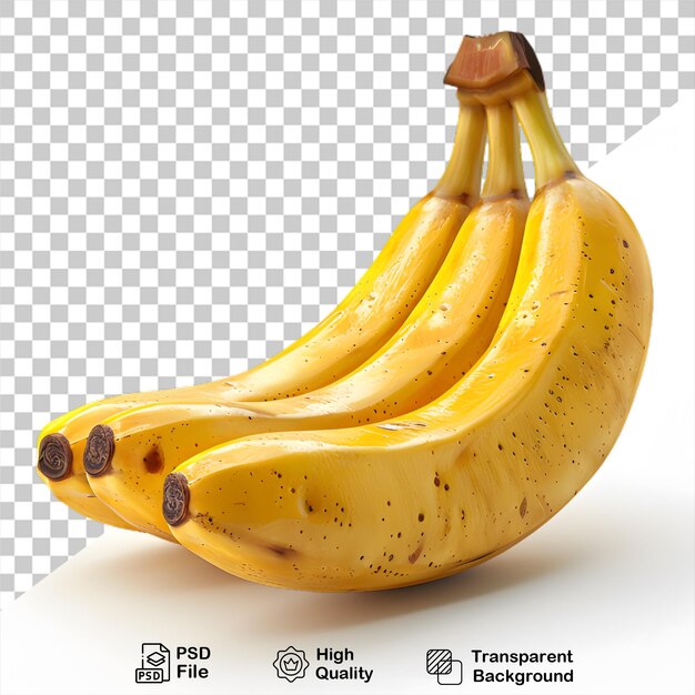 Une Image De Trois Bananes Avec Une Image Png D'une Banane Dessus