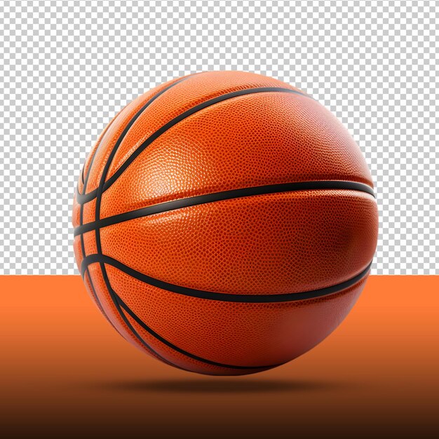 PSD imagem de basquete em fundo transparente png