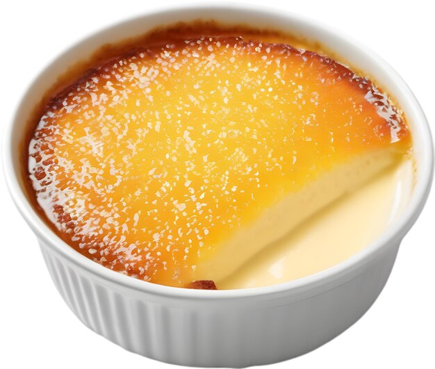 Imagem de creme brulee aigenerated de aparência deliciosa