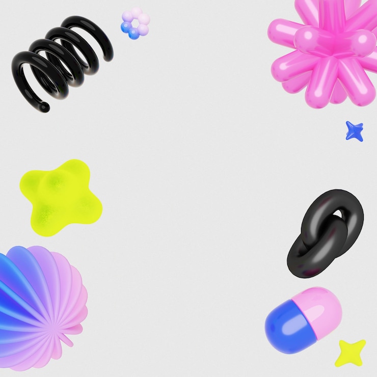 PSD imagem de fundo de objeto 3d cinza claro