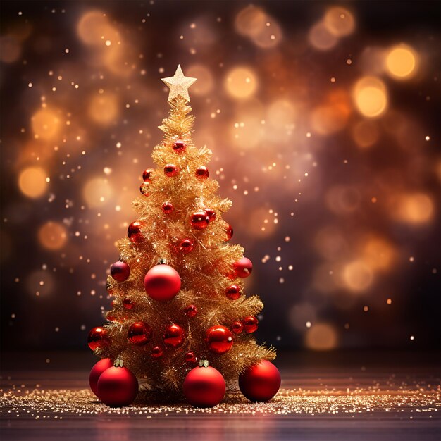 Imagem do ícone da árvore decorada de natal