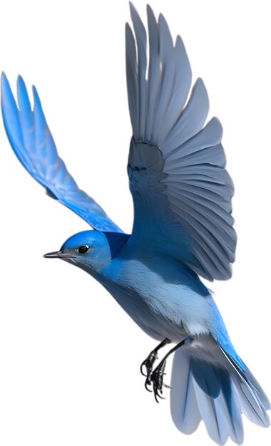 PSD imagem em close-up de um mountain bluebird.