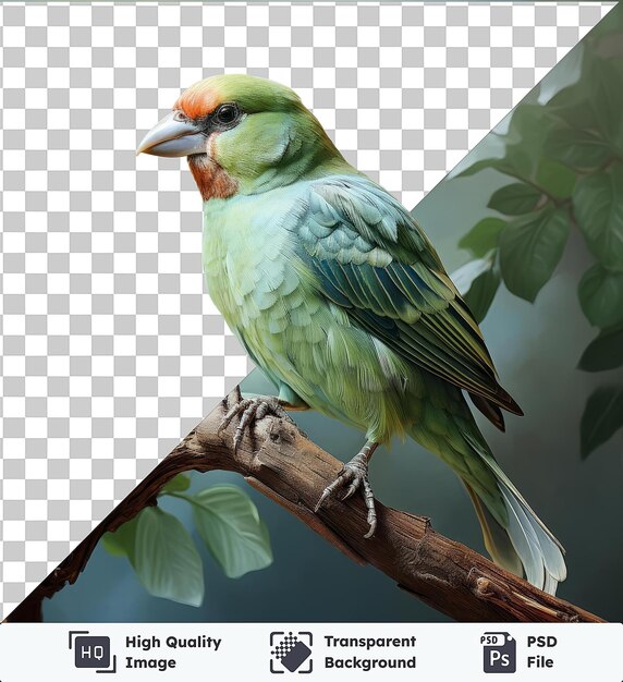 PSD imagem psd transparente fotográfica realista santuário de aves de ornitólogo