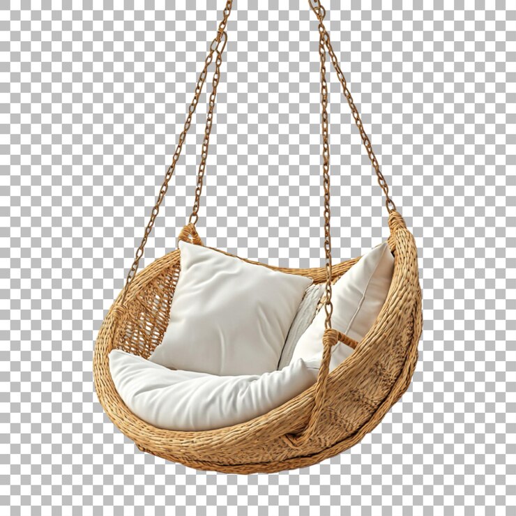 PSD imagem transparente ou png de cadeira de balanço ao ar livre premium