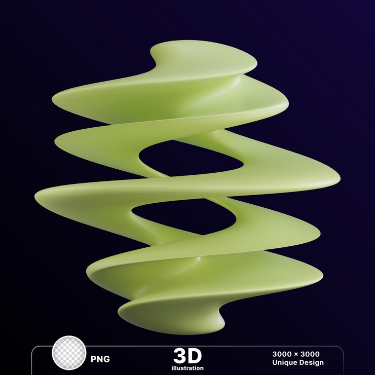 una imagen 3D de un diseño 3D 3D