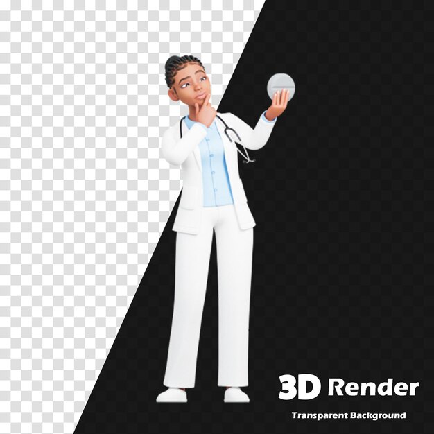 una imagen 3D de un hombre en un traje blanco y un traje blanco con las palabras 3D 3D impresas en él