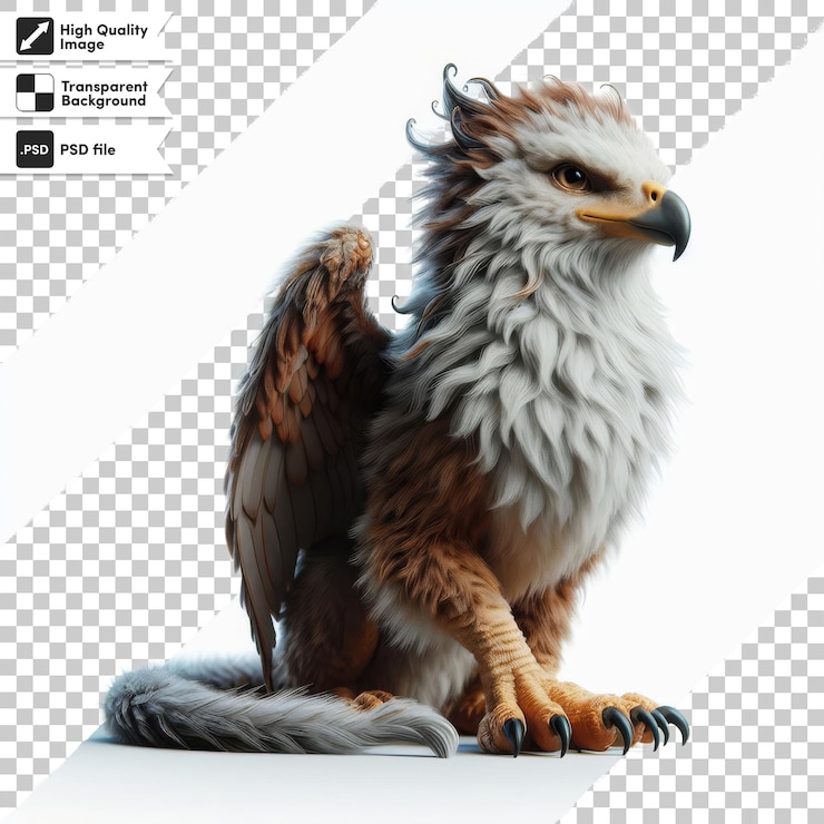 PSD una imagen de un águila con una imagen de una águila en él