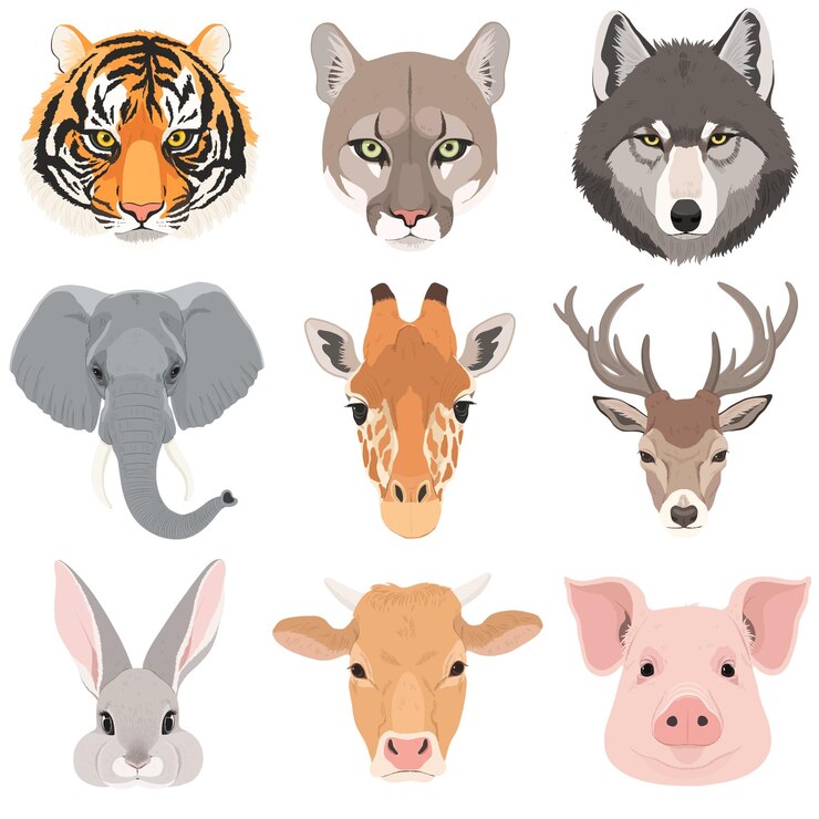 PSD una imagen de un animal salvaje