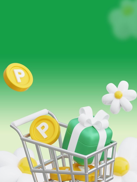 Imagen de banner de la plantilla del evento de venta de primavera