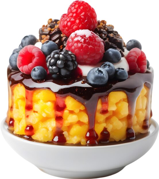 PSD imagen de bingsu de aspecto delicioso generada por aig