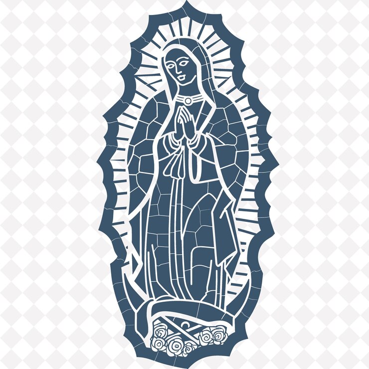 PSD una imagen en blanco y negro de una estatua de jesús sosteniendo una crucifixión