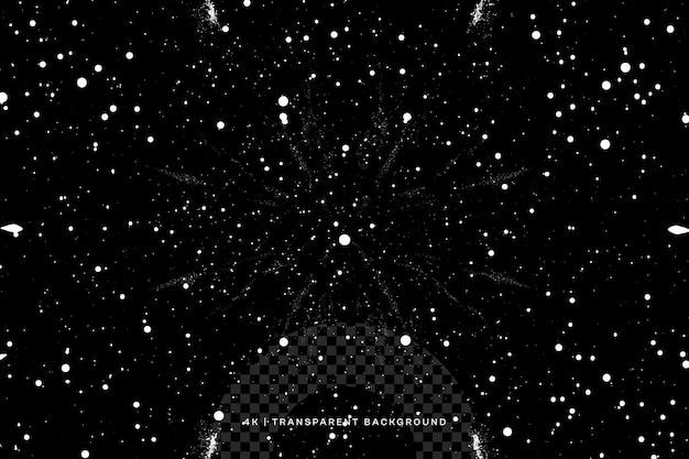 una imagen en blanco y negro de una estrella que dice confeti