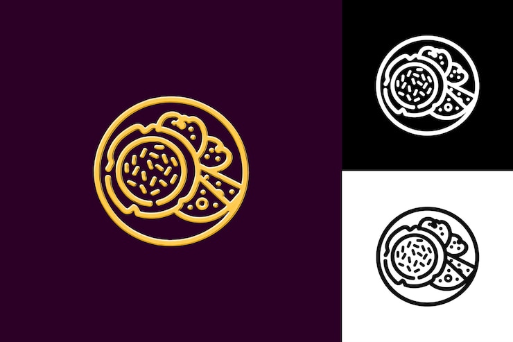 PSD una imagen en blanco y negro de una hoja de oro con un diseño blanco en ella