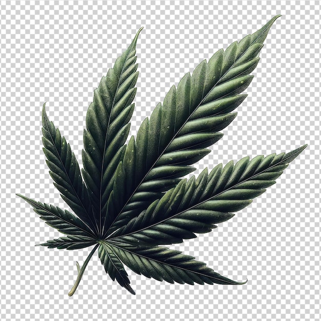 PSD imagen de cannabis de primera calidad png
